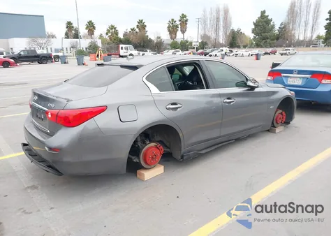 2016 Infiniti Q50 2.0T Base from USA, damaged, VIN JN1CV7APXGM201008